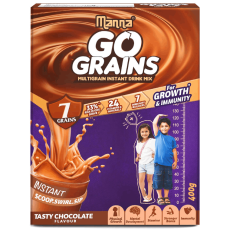 Manna Go Grains Chocolate 400g...