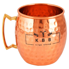 Copper Mug Hammered Design