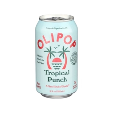 Olipop Prebiotic Soda, Tropical...