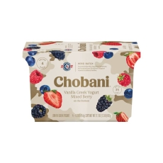 Chobani Mixed Berry on Bottom...