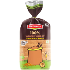 Britannia 100% Whole Wheat Bread,...