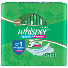 Whisper Sanitary Pads - XL Wings,...